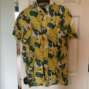 Banana themed Hawaiian shirt!